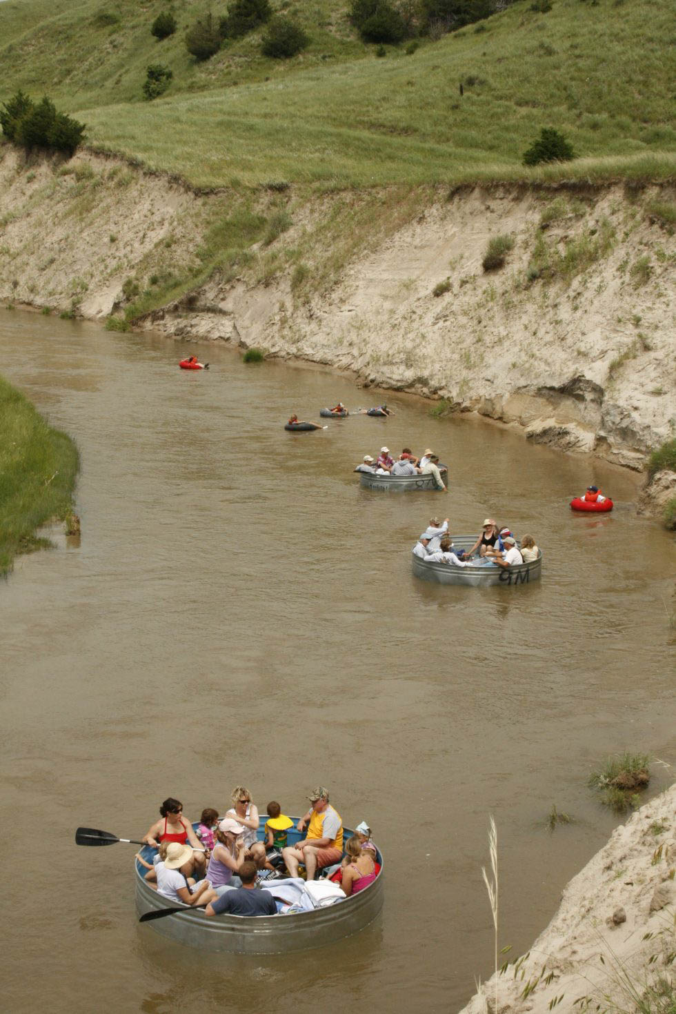 Nebraska Vacation Stock Tank River Adventure Glidden Canoe Rentals